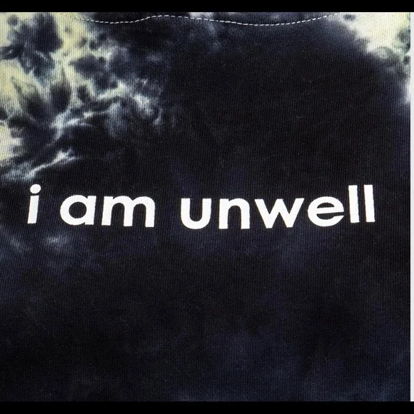 *LAST ONE* Barstool Sports ‘I Am Unwell’ Tie Dye Hoodie - Picture 3 of 7